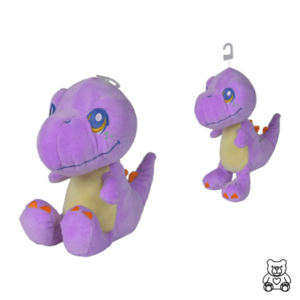 peluche dinosaure violet 45cm
