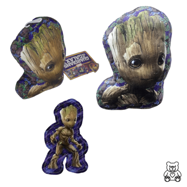 groot coussin peluche baby