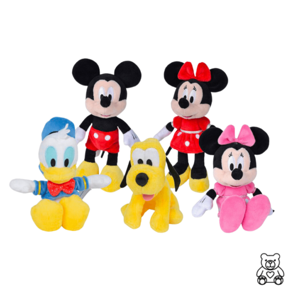 mickey peluche and friends