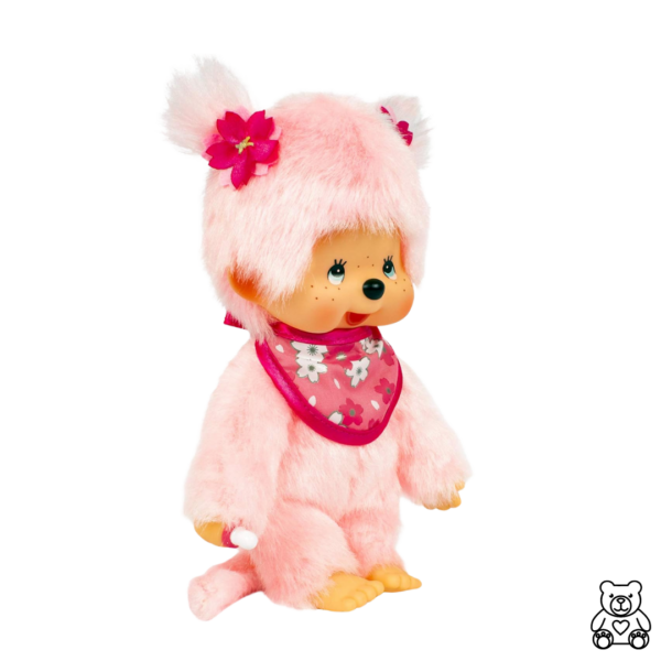 peluche-monchhichi-fleurs-39cm