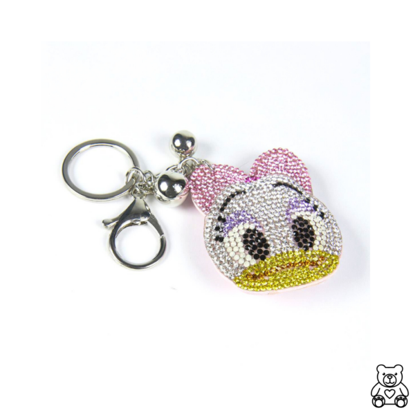 Porte-clés strass Daisy – Image 2