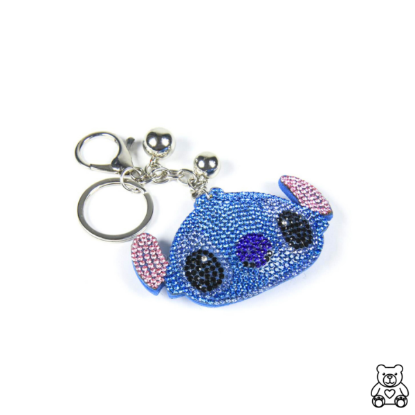 Porte-clés strass Stitch – Image 2